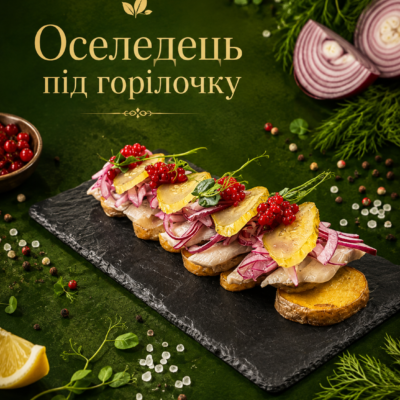 Оселедець під горілочку