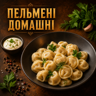 Пельмені домашні