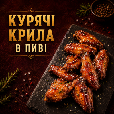 Курячі Крила в пиві