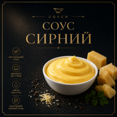 Соус сирний